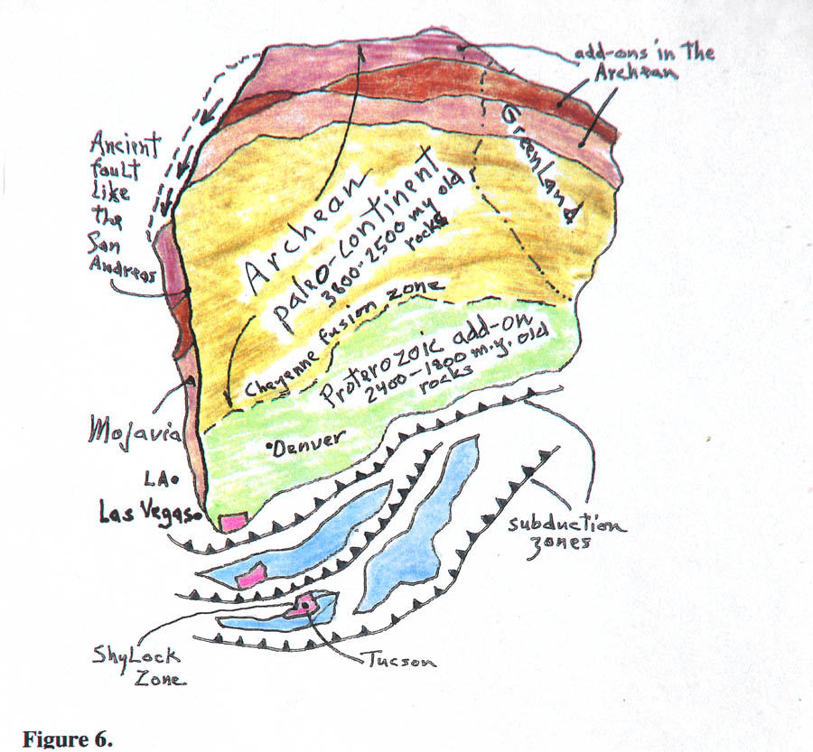 Birth of Arizona Crust 2,500 Million Years Ago