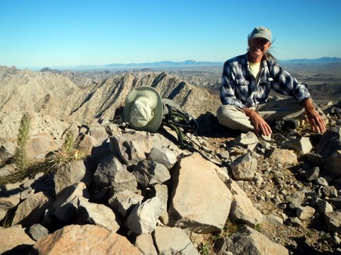 Cabeza Prieta peak summit