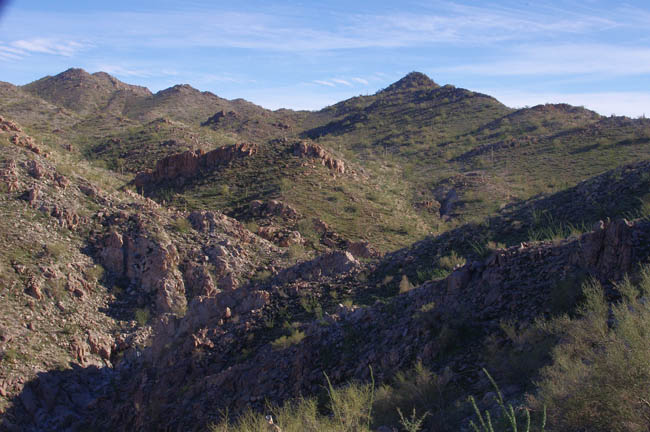 Little Ajo Mountains west end