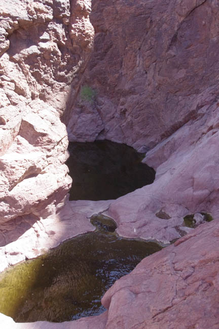 Eagle Tank in the Aguila mountains