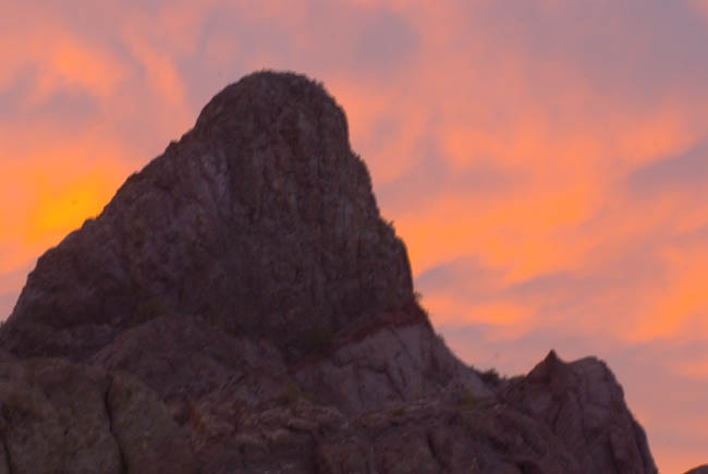 North Ajo Peak sunset