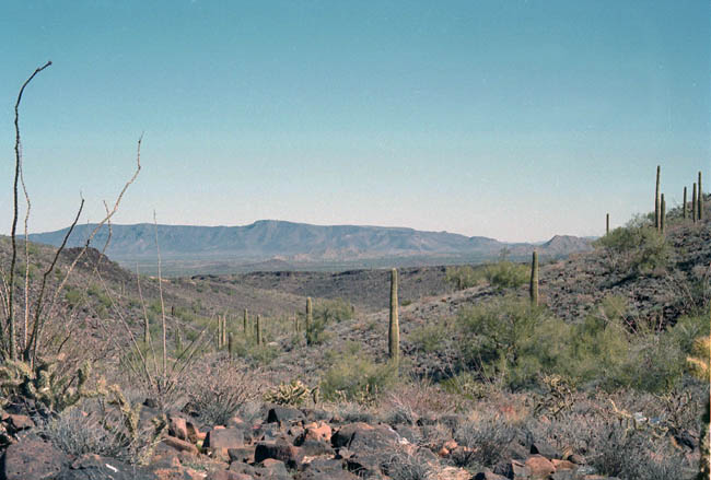 Temporal Pass view toward Childs Mountain