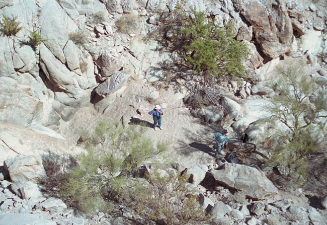 Tule Tank from above