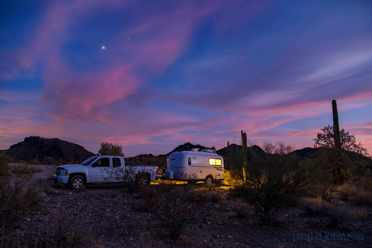 People in the Desert