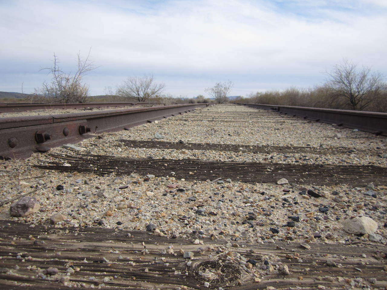 Railroad in the Winter